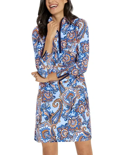 Jude Connally Anna Quarter-zip Dress In Multi