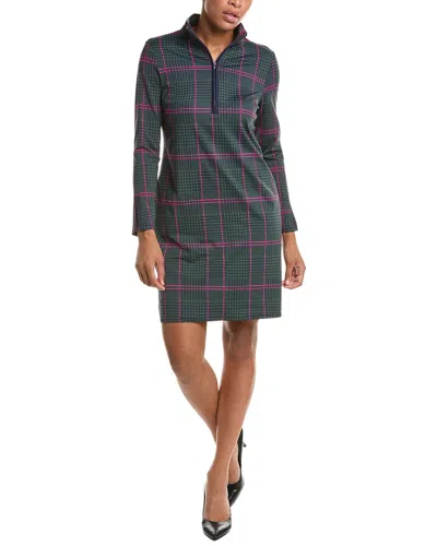 Jude Connally Anna Quarter Zip Dress In Gray