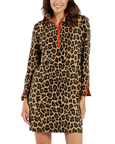 Jude Connally Anna Sheath Dress In Brown