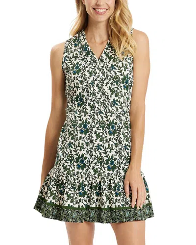 Jude Connally Annabelle Tiered Dress In Green