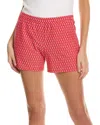 Jude Connally Ariel Shorts In Traditional Foulard Red In Red