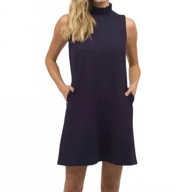 Jude Connally Avery Dress In Dark Navy In Blue