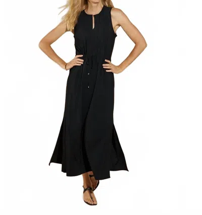 Jude Connally Bebe Midi Dress In Black
