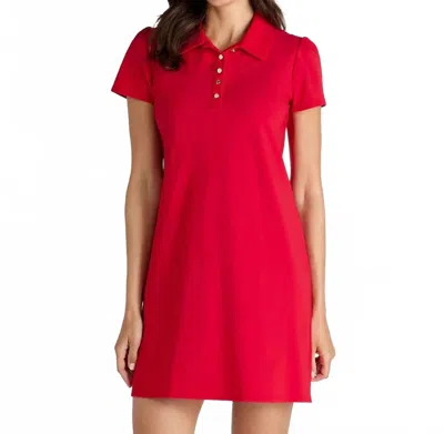Jude Connally Bella Mini Dress In Red