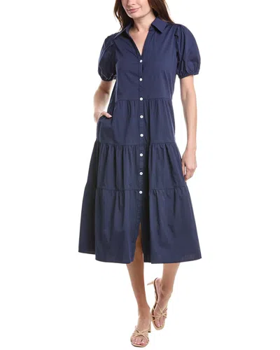 Jude Connally Betsy Shirtdress In Blue