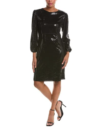 Jude Connally Bianca Sequin Dress In Black
