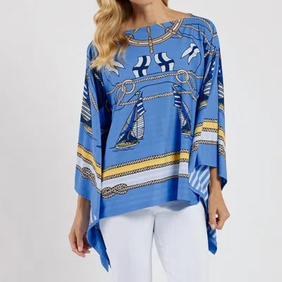 Jude Connally Bijou Tee - One Size In Deep Azure Regatta In Blue
