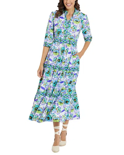 Jude Connally Candy Tiered Maxi Dress In Multi
