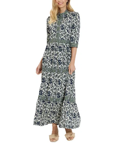 Jude Connally Candy Tiered Maxi Dress In White