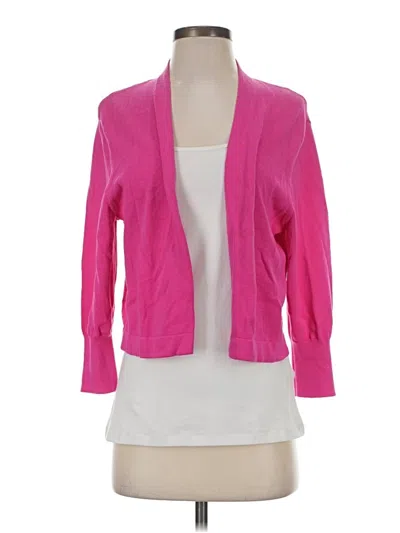 Pre-owned Jude Connally Cardigan Sweater In Pink