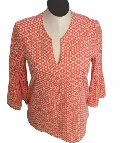 Jude Connally Carley Top In Apricot In Pink