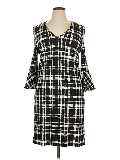 Pre-owned Jude Connally Casual Dress In Black