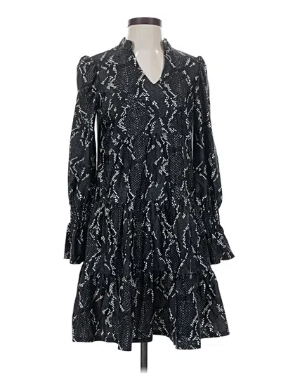 Pre-owned Jude Connally Casual Dress In Black