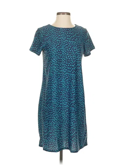 Pre-owned Jude Connally Casual Dress In Blue