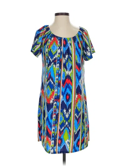 Pre-owned Jude Connally Casual Dress In Blue
