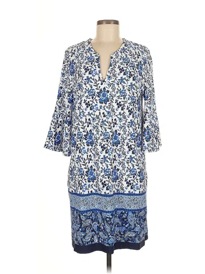 Pre-owned Jude Connally Casual Dress In Blue