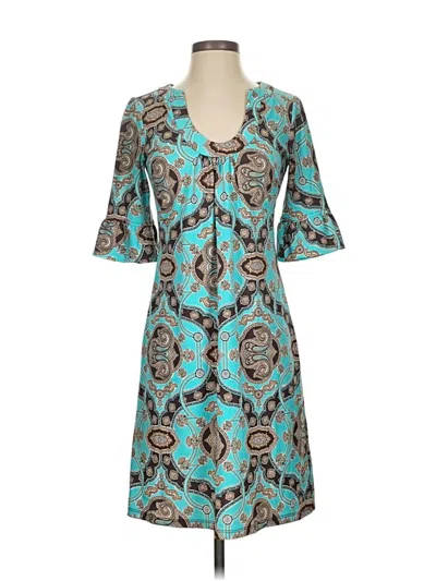 Pre-owned Jude Connally Casual Dress In Blue