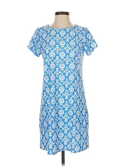 Pre-owned Jude Connally Casual Dress In Blue