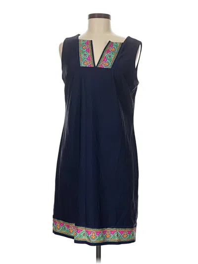 Pre-owned Jude Connally Casual Dress In Blue