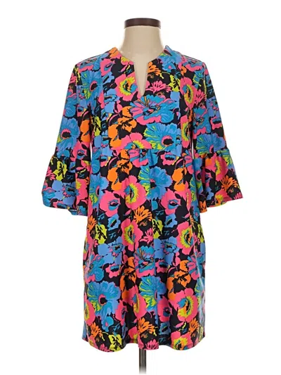 Pre-owned Jude Connally Casual Dress In Blue