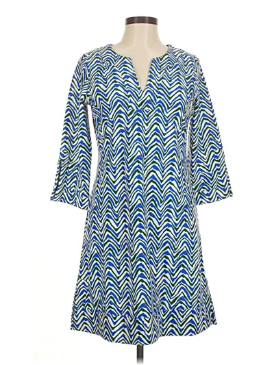 Pre-owned Jude Connally Casual Dress In Blue