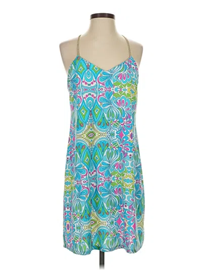 Pre-owned Jude Connally Casual Dress In Blue