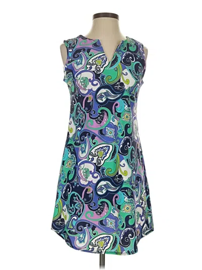 Pre-owned Jude Connally Casual Dress In Blue