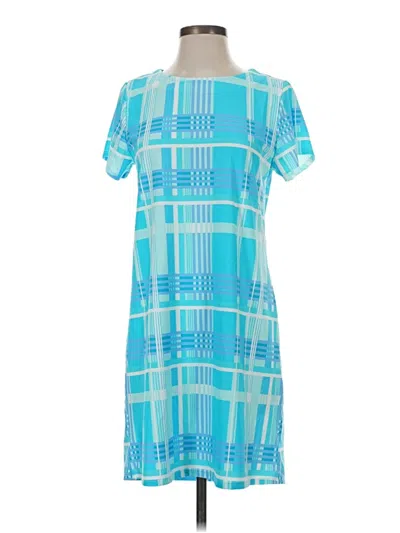 Pre-owned Jude Connally Casual Dress In Blue