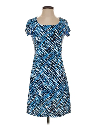 Pre-owned Jude Connally Casual Dress In Blue