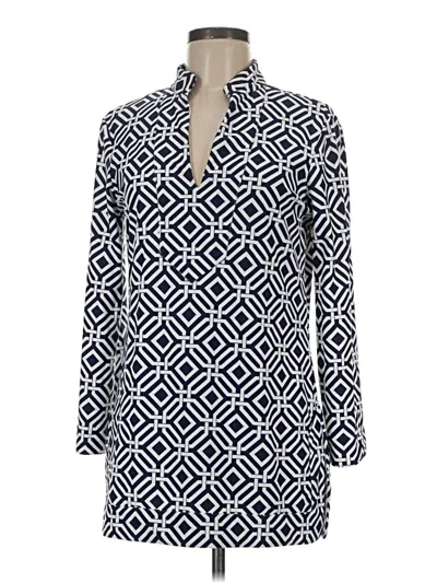 Pre-owned Jude Connally Casual Dress In Blue