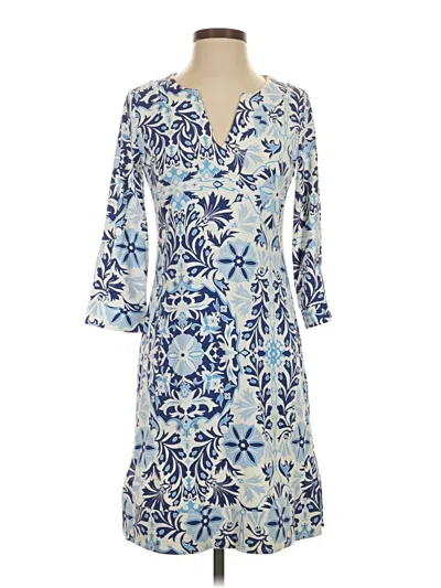 Pre-owned Jude Connally Casual Dress In Blue