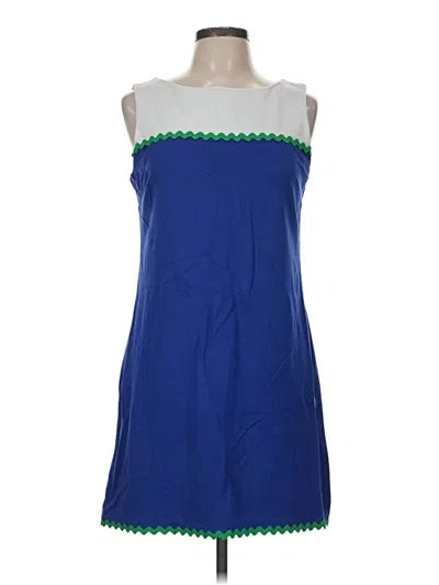 Pre-owned Jude Connally Casual Dress In Blue