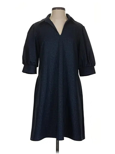 Pre-owned Jude Connally Casual Dress In Blue
