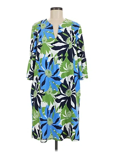 Pre-owned Jude Connally Casual Dress In Blue