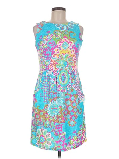 Pre-owned Jude Connally Casual Dress In Blue