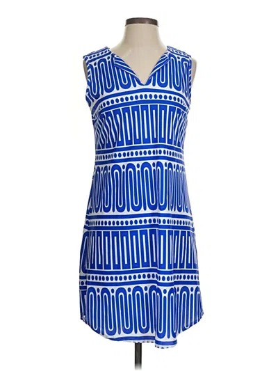 Pre-owned Jude Connally Casual Dress In Blue