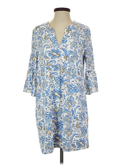Pre-owned Jude Connally Casual Dress In Blue