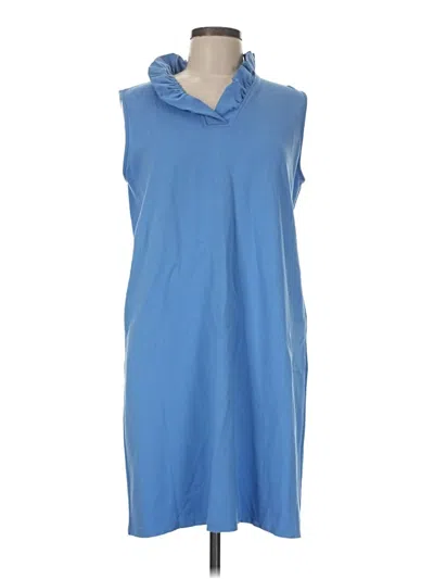 Pre-owned Jude Connally Casual Dress In Blue
