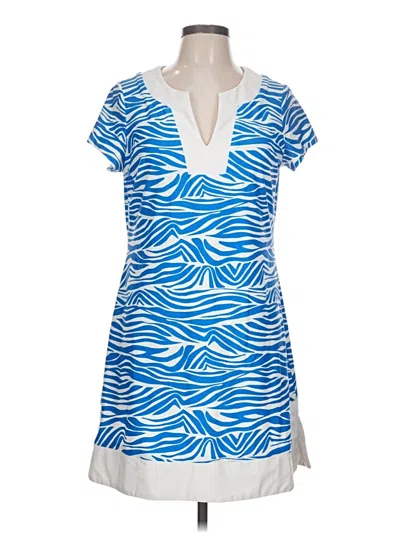 Pre-owned Jude Connally Casual Dress In Blue