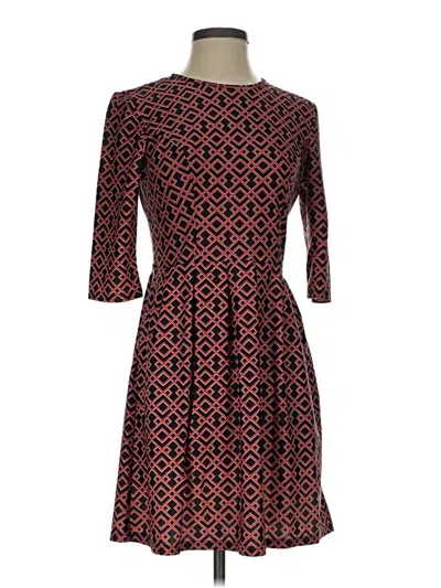 Pre-owned Jude Connally Casual Dress In Brown