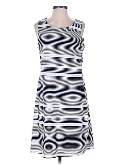 Pre-owned Jude Connally Casual Dress In Gray