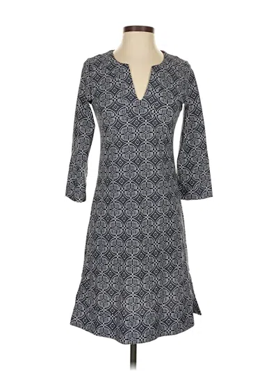 Pre-owned Jude Connally Casual Dress In Gray