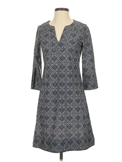 Pre-owned Jude Connally Casual Dress In Gray