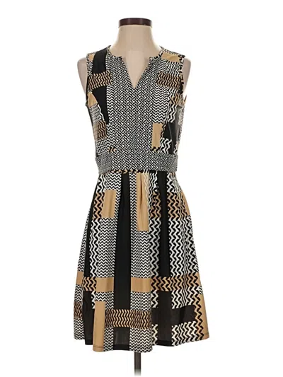 Pre-owned Jude Connally Casual Dress In Gray
