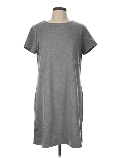 Pre-owned Jude Connally Casual Dress In Gray