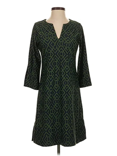 Pre-owned Jude Connally Casual Dress In Green