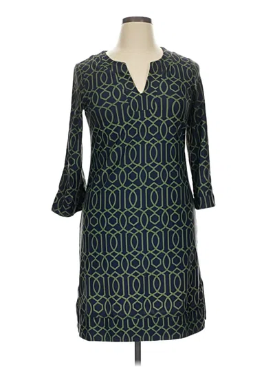 Pre-owned Jude Connally Casual Dress In Green