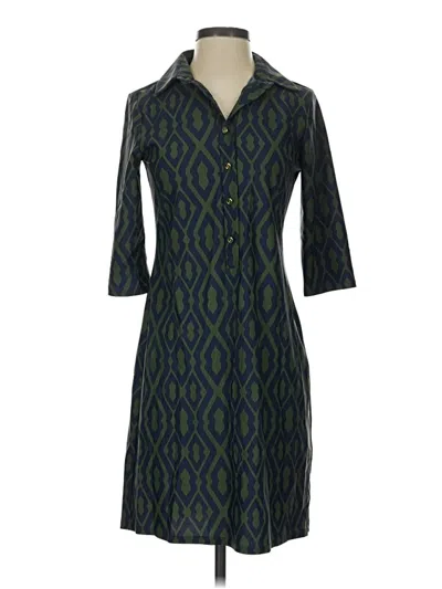 Pre-owned Jude Connally Casual Dress In Green