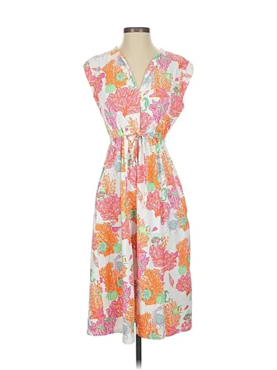 Pre-owned Jude Connally Casual Dress In Orange