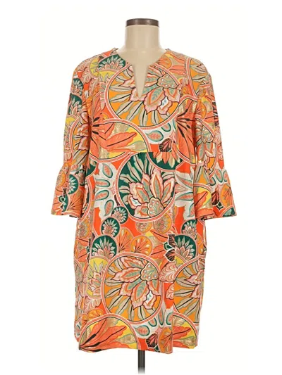 Pre-owned Jude Connally Casual Dress In Orange